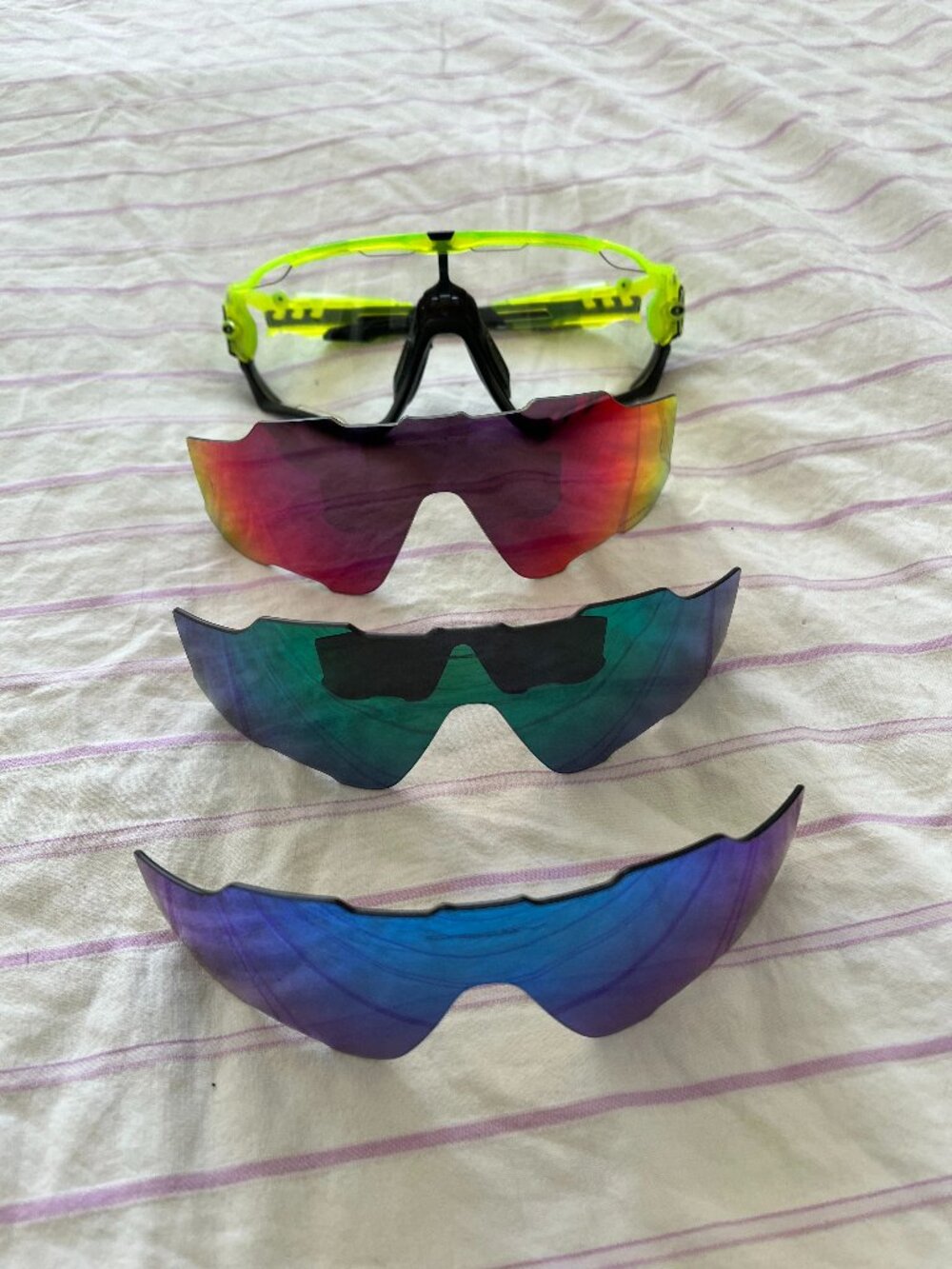 Oakley Jawbreaker w/3 extra lenses